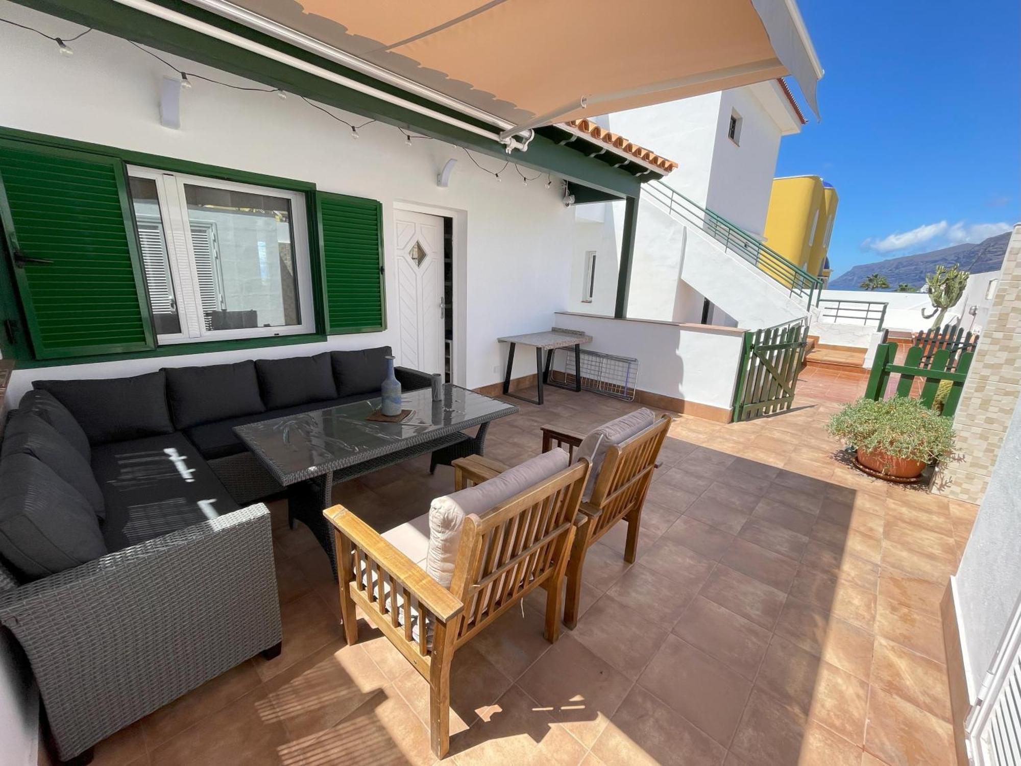 Newly Renovated Apartment With 2 Terrace, 2 Bedroom, 5Min Beach Puerto de Santiago  Exteriör bild